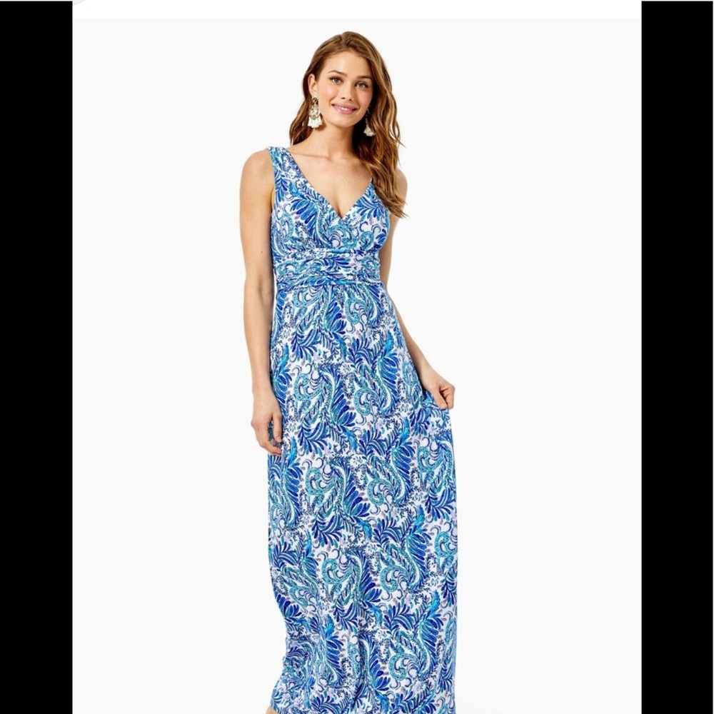 EUC Lilly Pulitzer Sloane Maxi Dress